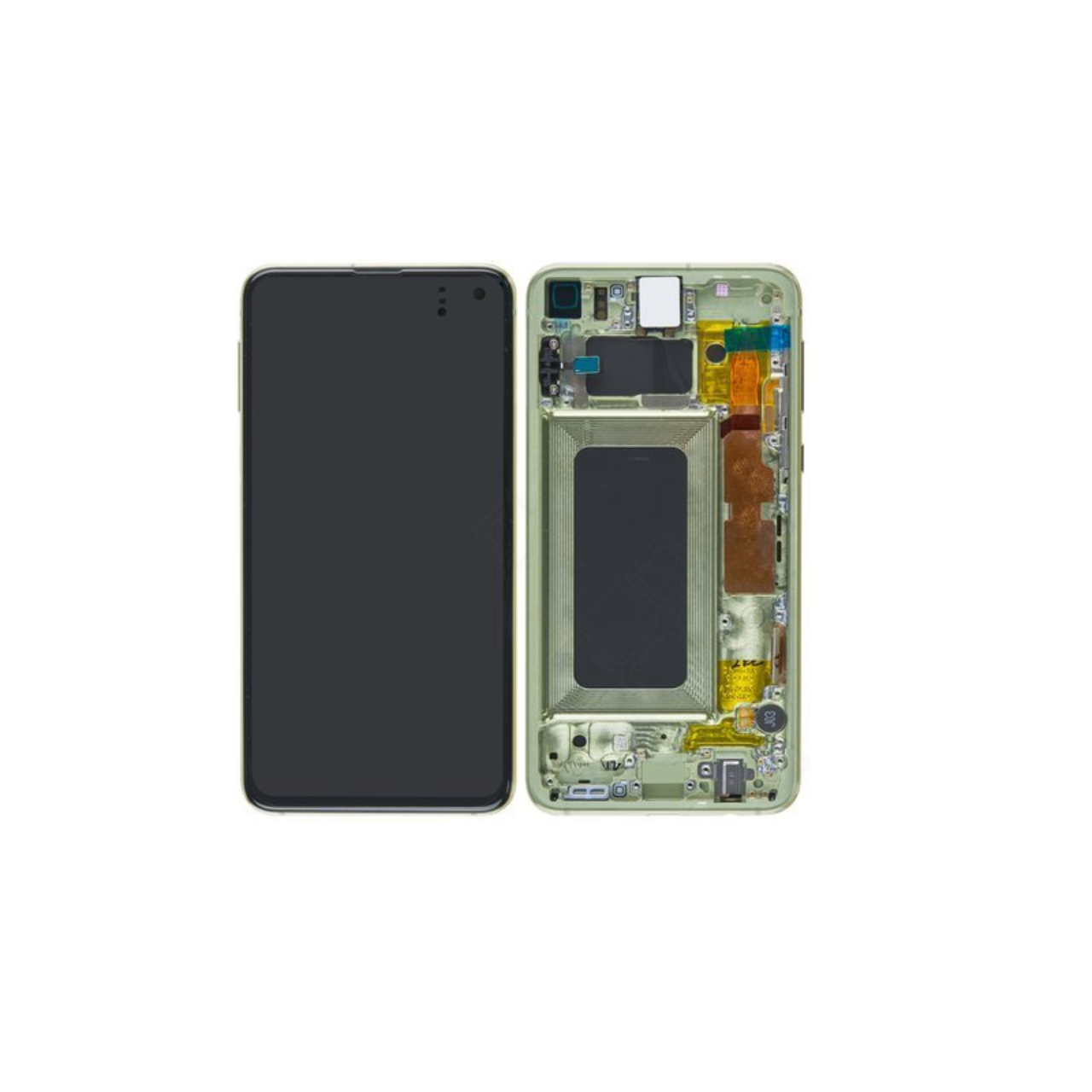 Samsung Galaxy S10e G970 service pack Lcd screen display scherm Yellow