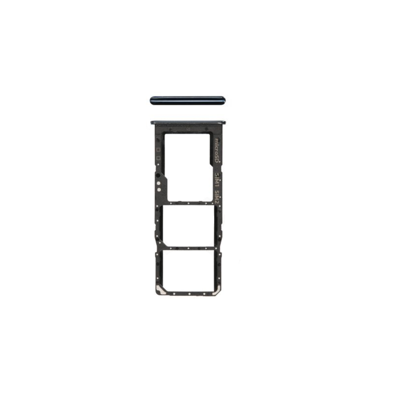 Samsung galaxy A30s A307 Sim tray Black