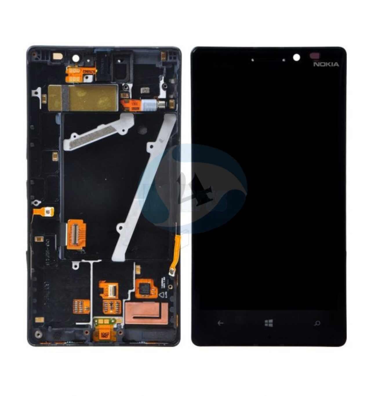 Nokia Lumia 930 LCD Display Touchscreen Frame Black