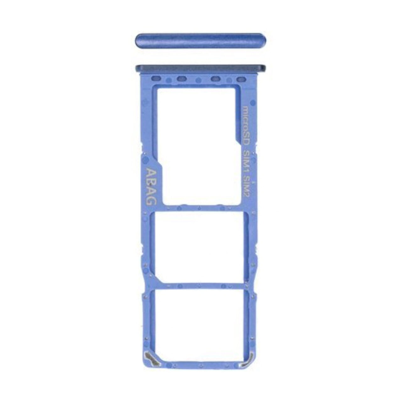 Samsung Galaxy A217 A21 S sim tray blue