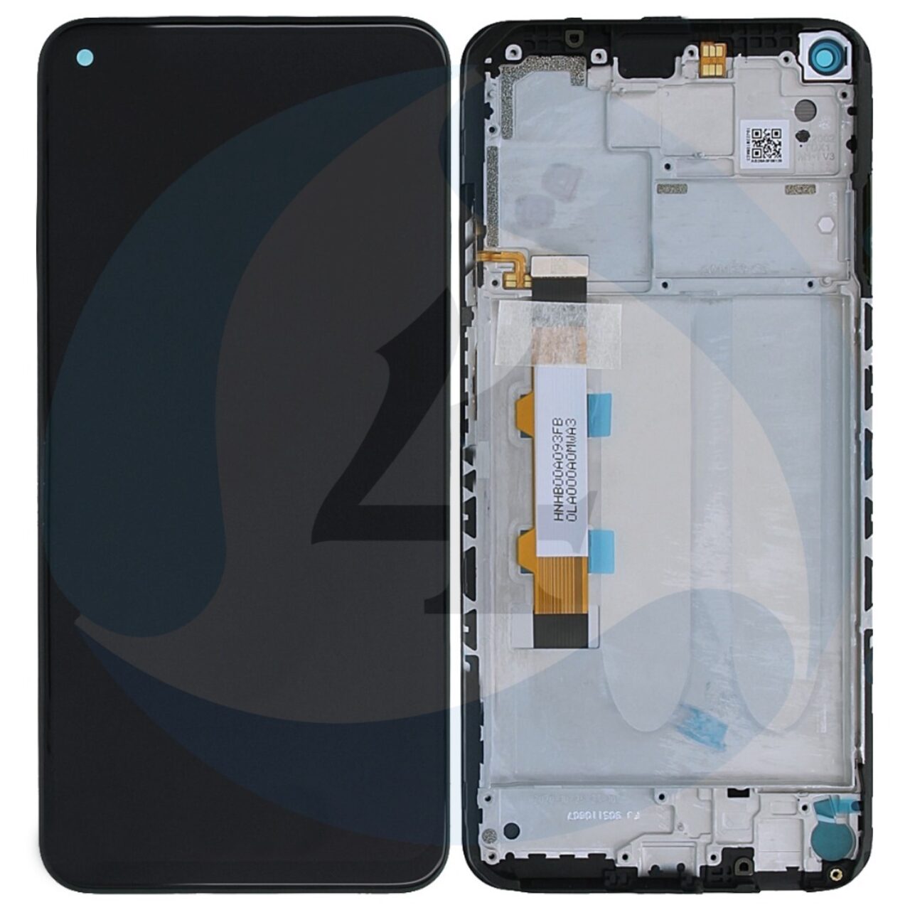 LCD Service Pack Black For Xiaomi Redmi Note 9 T M2007 J22 G scherm display