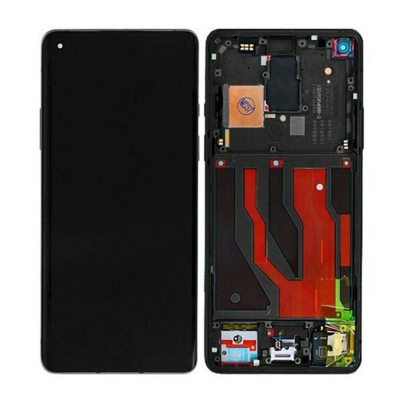 One Plus 8 LCD Display Screen onyx black 2011100172
