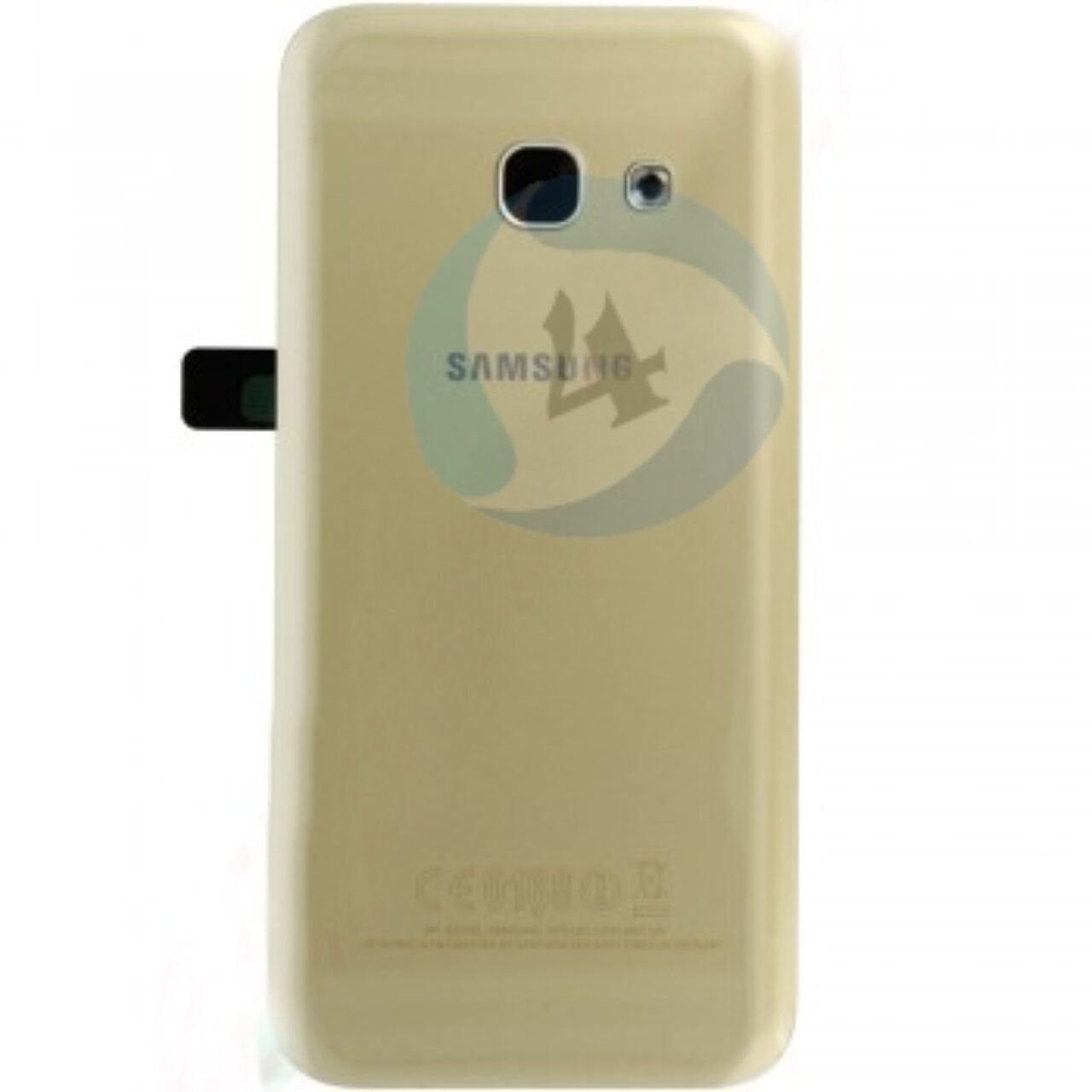 A320 backcover goud