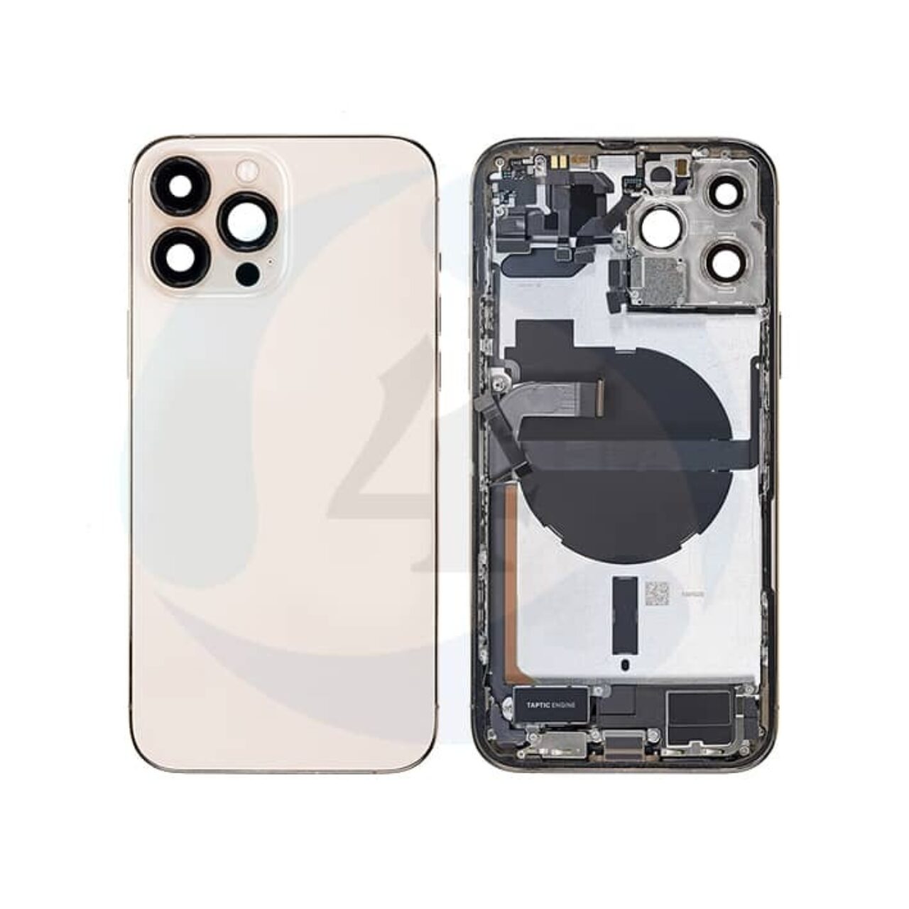 Backcover Pulled Gold For i Phone 13 Pro Max