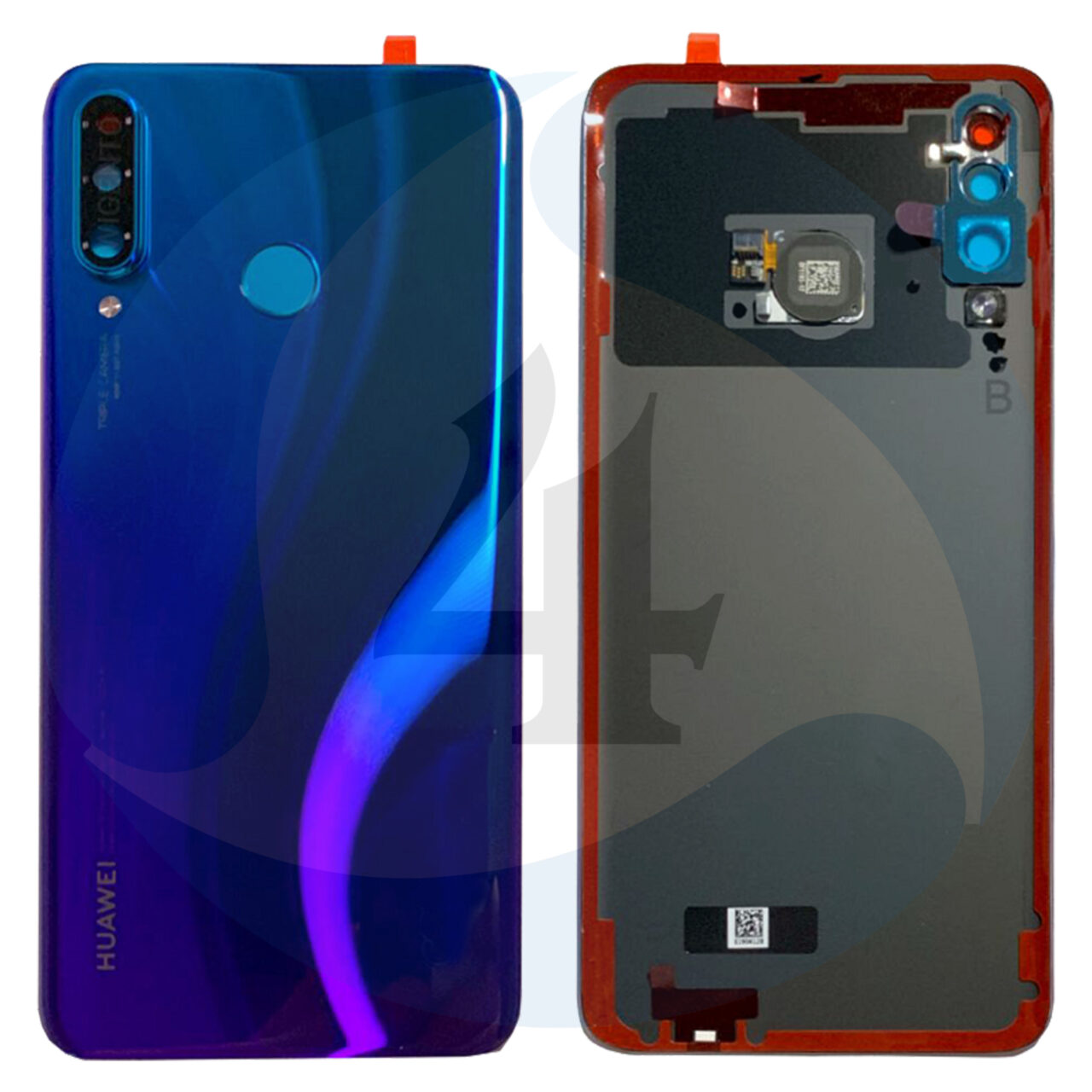 02352 RPV huawei P30 lite batterij cover service pack blue