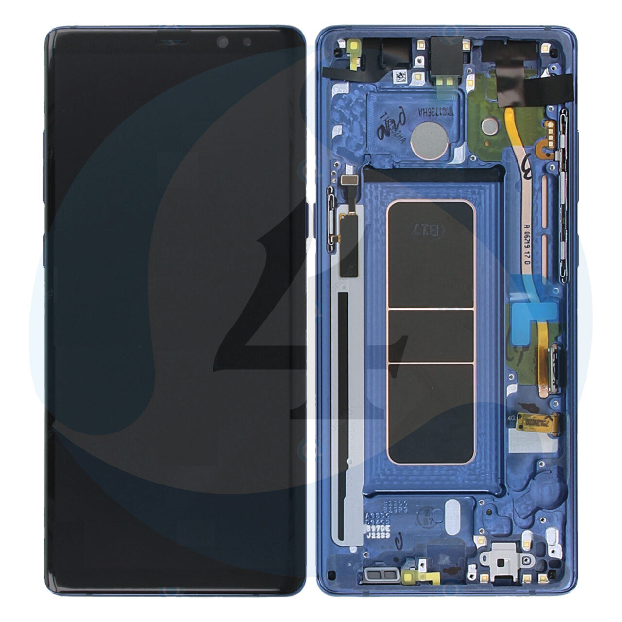 Samsung galaxy note 8 sm n950f display service pack blue scherm lcd