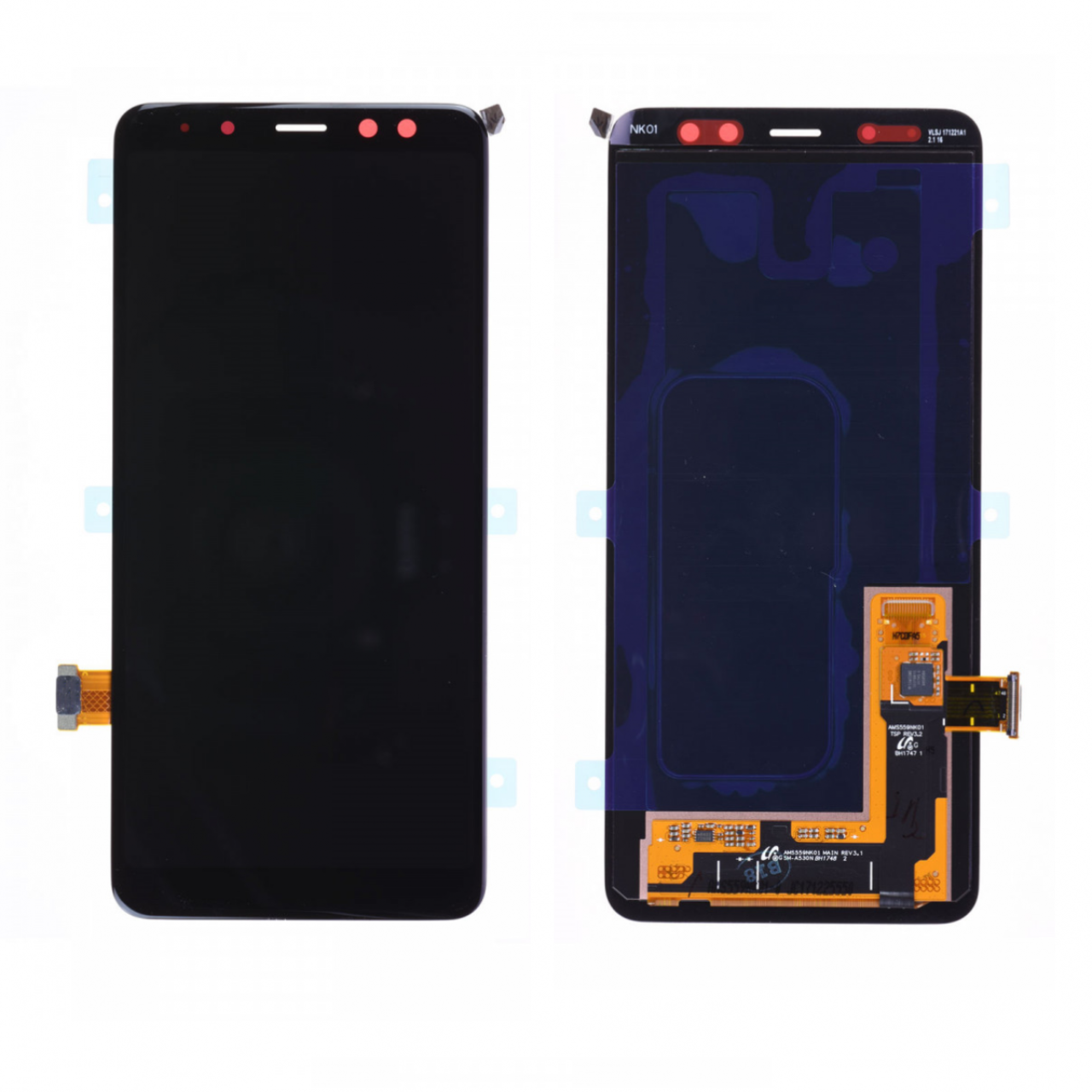 LCD Samsung Galaxy A8 2018 SM A530 F scherm screen display