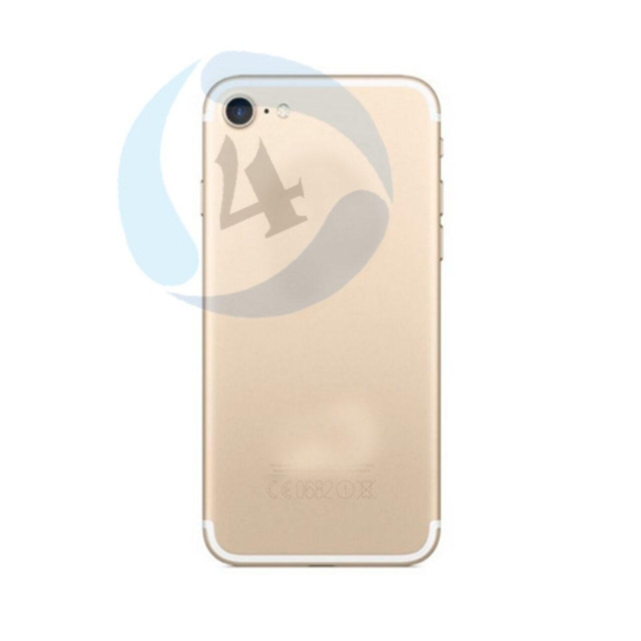 I Phone 7 backcover goud