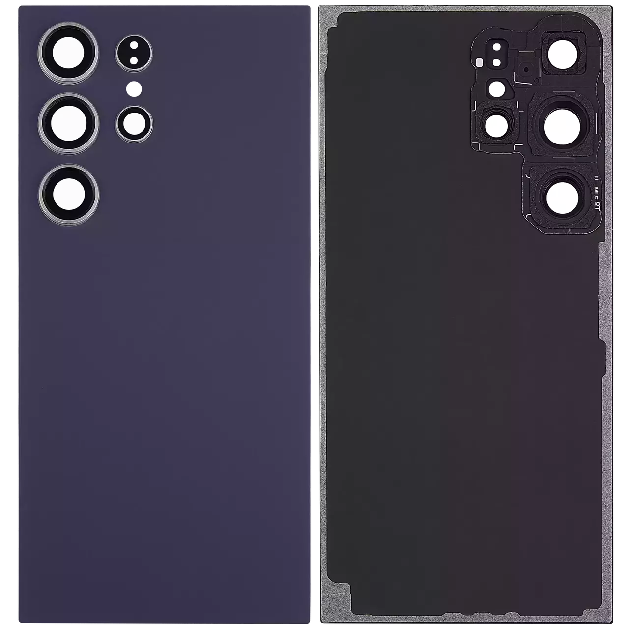 Backcover Pulled Titanium Violet For Samsung Galaxy S24 Ultra