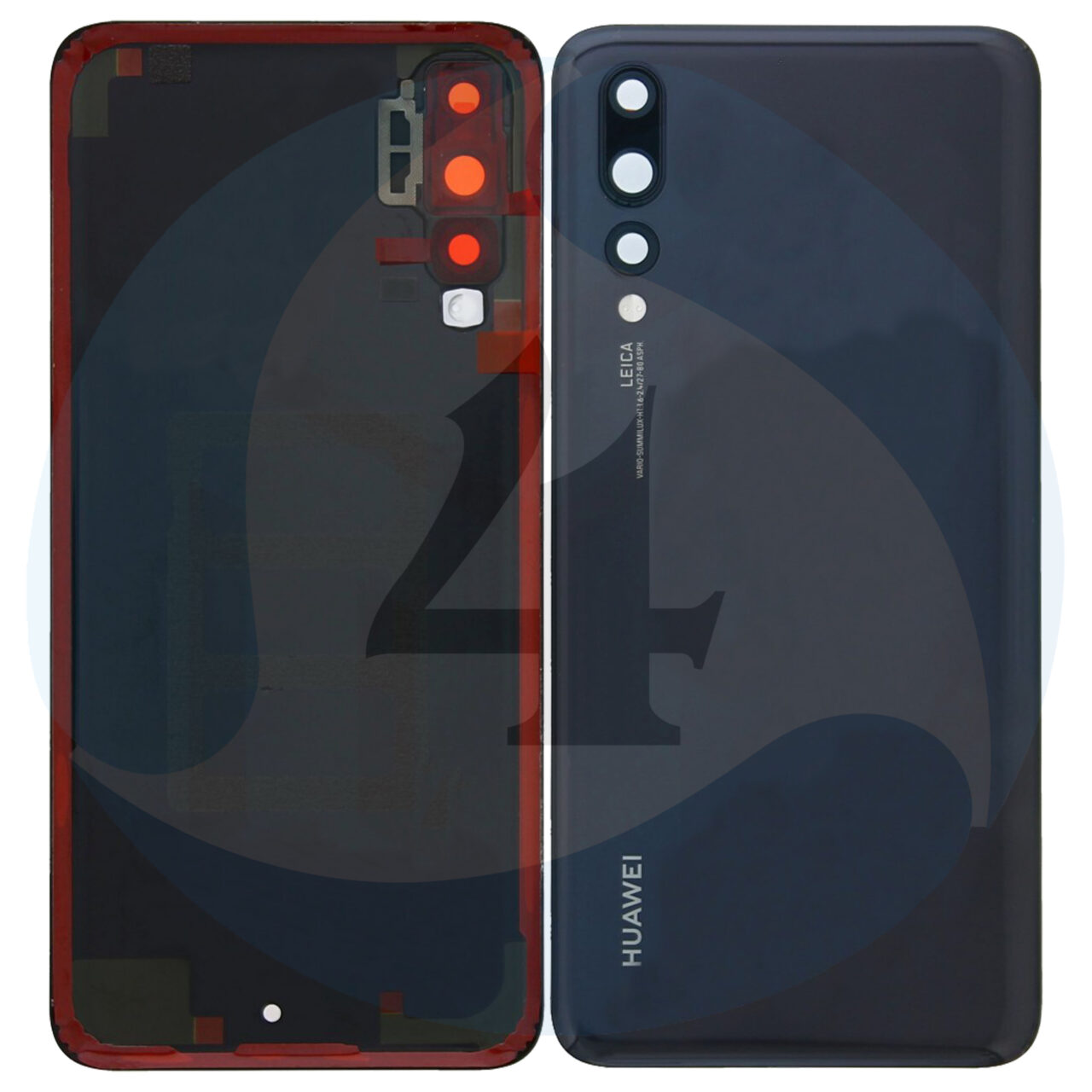 Huawei P20 Pro CLT L09 CLT L29 Battery Cover 02351 WRR Midnight Black 1000x1000h
