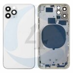 19768 replacement for iphone 11 pro rear housing with frame silver 1