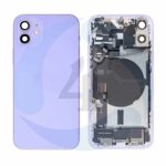 21803 replacement for iphone 12 mini back cover full assembly purple 1