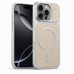 Fabric Case Magnetic White For i Phone