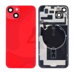 Backcover Glass Frame Red For i Phone 14 Plus