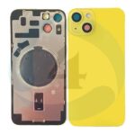 Backcover Glass Frame Yellow For i Phone 14