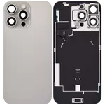 Backcover Glass With Small Parts Used OEM Pulled Grade A Pulled Natural For i Phone 16 Pro Max