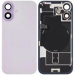 Backcover Glass With Small Parts Used OEM Pulled Grade A Pulled Pink For i Phone 17