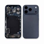 Backcover With Small Parts Used OEM Pulled Grade A Deep Blue For i Phone 17 Pro