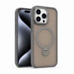 Crystal Case With Ring Grey For i Phone Pro Models
