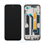 Display With Frame Black Oppo A6t