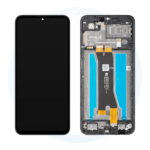 Display With Frame Black ZTE Blade A35