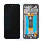 Display With Frame Black ZTE Blade A56 A36
