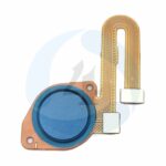 Finger Scanner Flex Blue For Motorola Moto E7 Plus