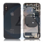 For Apple i Phone x backover pulled Black