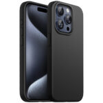 HQ Silicone Case Black For i Phone 15 Pro