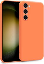 HQ Silicone Case Orange For Samsung Galaxy A34