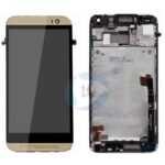 HTC One M8s LCD Touchscreen Frame Gold