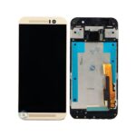 Htc m9 lcd touch frame gold
