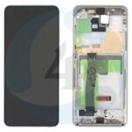 LCD Service Pack White For Samsung Galaxy S20 Ultra SM G988 GH82 22327 C