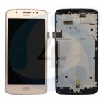 LCD Touch For Moto E4 pink
