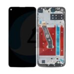 LCD Touch Frame Black For Huawei P40 Lite E