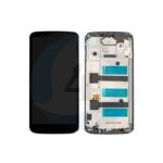 LCD Touch Frame Black For Motorola Moto G6 Plus XT1926