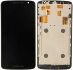 LCD Touch Frame Black For Motorola Moto X Play XT1562