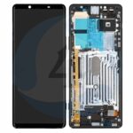 LCD Touch Frame Black For Sony Xperia 1 II XQ AT51
