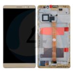 LCD Touch Frame Gold For Huawei Mate 8