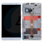 LCD Touch Frame White For Huawei Mate 8