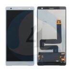 LCD Touch Silver For Sony Xperia XZ2