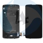 LG K8 LCD touch frame zwart