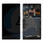 Lcd Touch Frame Black For Nokia Lumia 830