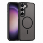 Magnetic Case Translucent Black For Sam S26 Plus 25 Fe