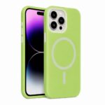 Magnetic Silicone Case Green For i Phone