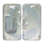 Middle Frame Silver For i Phone 16