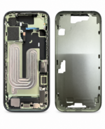Middle Frame With Small Parts Pulled Grade A Green For i Phone 17