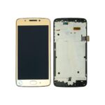 Moto G5 LCD Touch Frame gold