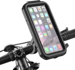 Motorcycle Bike Handlebar Phone Mount Holder Waterproof Case for All Phone Devices