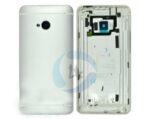 Replacement Battery Cover For HTC One M7 silver